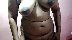 Punjabi Pakistani granny shares her intimate family moments at home.