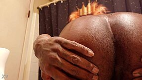 spread that hairy chocolate asshole for deep licking worship