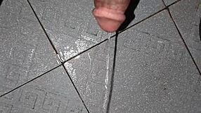 chubby ebony studs unleash monster cocks in outdoor peeing frenzy