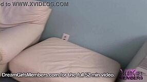 courtney unleashes huge natural juggs in sofa casting