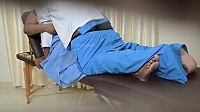 hidden cam catches indian doctor sneaking fuck with eager patient in hospital