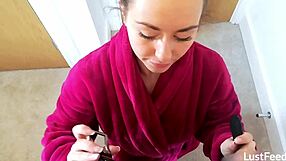 whoa chloe carter's homemade sex tape is insane! big tits cowgirl riding 💦😍🔥