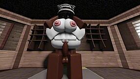 Fucking Delicious Big Ass Hard In Roblox Studio With Monster Cock