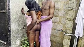 check out what i did to my horny housekeeper while taking my bath