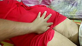Desi Girlfriend's Red Hot Massage Tease
