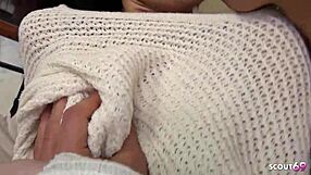 small japanese teen squirts orgasm before older guy creampies her tight hairy pussy