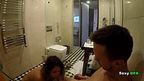 steamy shower goddess sexydea bent over big cock pounding wet pussy cowgirl ride