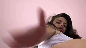 damn this hot brunette milf shakes her fat ass so good in my face... watch her twerk