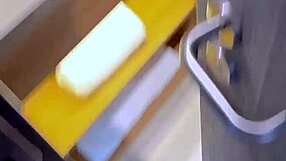 i spy on skinny hot wife shower then fuck her tight ass with creampie deep inside