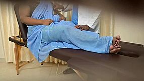 hidden cam catches indian doctor sneaking fuck with eager patient in hospital