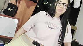 i meet estefani that crazy colombian whore sucking my balls and ass pov