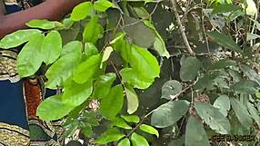 Lost in Woods, Brazilian Teen's Ass Gets Fetish-Humiliated by Big Bad Wolf in Lingerie Masturbation