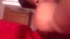 daddy dominates hairy housewife with dirty talk licks and tit beating