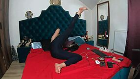 hey milfycalla masturbates pussy plays dirty talk in shorts wear preview