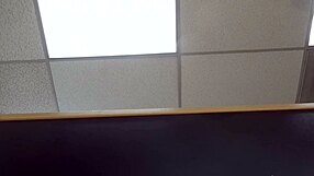 I deepthroat choke Raven May in casting POV