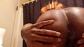 spread that hairy chocolate asshole for deep licking worship