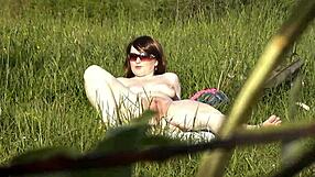 beautiful mature milf masturbates wet pussy big tits perfect ass naked public beach