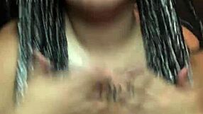 Raposinha Safada Teases Big Clit and Ass in Brazilian Cosplay Masturbation