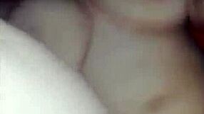 her big ass mexican babe orgasms hard on my dick sucking tits