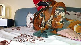 Indian wife shocks step brother with cock ring for creampie orgasm fuck?