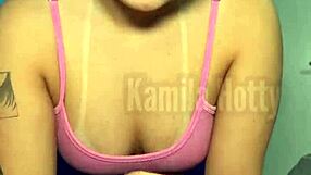 my best friend drops to knees for my throbbing cock blowjob