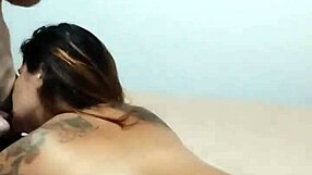 hubby pounds pussy hard then blasts cum across my tits