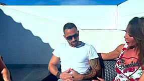 Vittoria And Pam's Huge Tits Share A Cock!