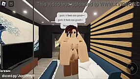 Club pickup? Fuck me doggystyle and creampie in roblox condo!