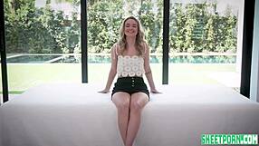 wanna see shy teen khloe kingsley deepthroat this big cock pov?