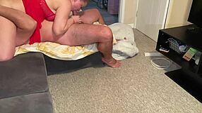 Suck Step Son's Huge Dick After Steamy 69!