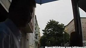 Milf Blonde in Stockings Gets Pussy Fingered Then Fucked Hard