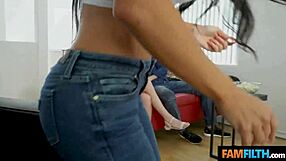 blonde milf mommy with braces and big tits fucks young taboo cock hard doggystyle