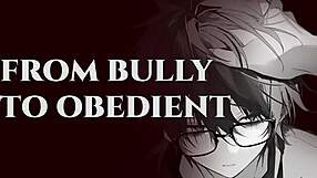 i blackmailed my bully into pathetic obedience moaning