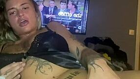 Big Titty Goth Girl Fingers Pussy Teases Tits Solo Play!