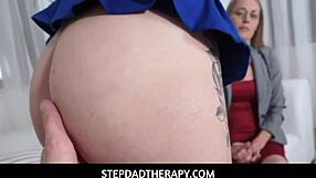 scarlett mae fucks stepdad as therapist watches taboo session