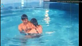 hey this hot unmarried indian couple gets frisky at the pool