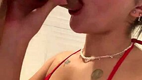 Ever deepthroated a rich guy's monster cock in the shower?