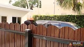 Brunette Karina Valentina Banged Hard Outdoors By Rome Major