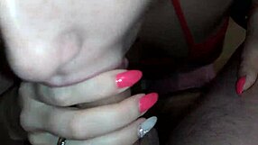 PARENTS DISTRACTED ME FROM CLOSE-UP BIG COCK BLOWJOB IN MOUTH