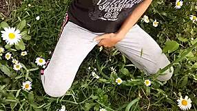 wanna see me spy on neighbor fingering pussy to orgasm outdoors in panties?