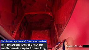 Patient pays Mia Sanchez for humiliating nurse latex tit play