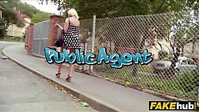 model trembles with desire as boss controls her vibrator