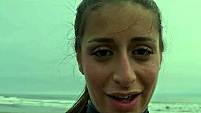 imagine silvia soprano's big ass slapped and spit on roughly in norway's beach bdsm cinematic kinky domination