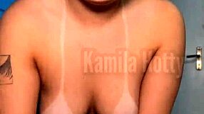 my best friend drops to knees for my throbbing cock blowjob