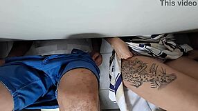 hey students, flashing panties under skirts while fingering on desk?