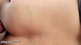 Wife cheats anal creampie with boyfriend pretends virgin to husband