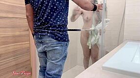 Step Mom's Steamy Post-Bath Tease Turns into Shower Seduction