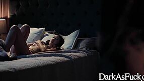 Lulu chu sneaks in to join exploited asian 3some bent over and caught mid-fantasy fuck