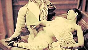 Victorian gentleman confesses erotic hairy pussy blowjob fucks