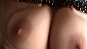 blindfolded persian princess milf deepthroats tittyfucks licks big tits cougar gets hardcore fucked cumshot